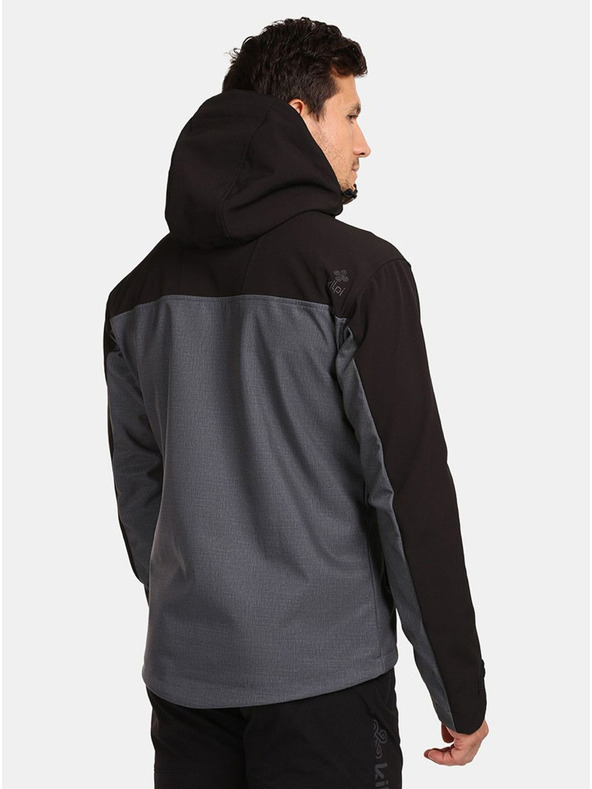 Kilpi Tmavě šedá pánská softshellová bunda Kilpi RAVIO-M