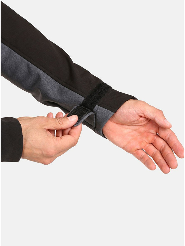 Kilpi Tmavě šedá pánská softshellová bunda Kilpi RAVIO-M