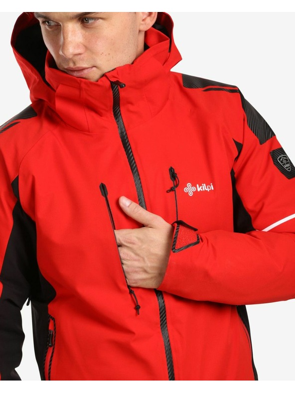 Kilpi Pánská lyžařská bunda Kilpi TURNAU-M Červená