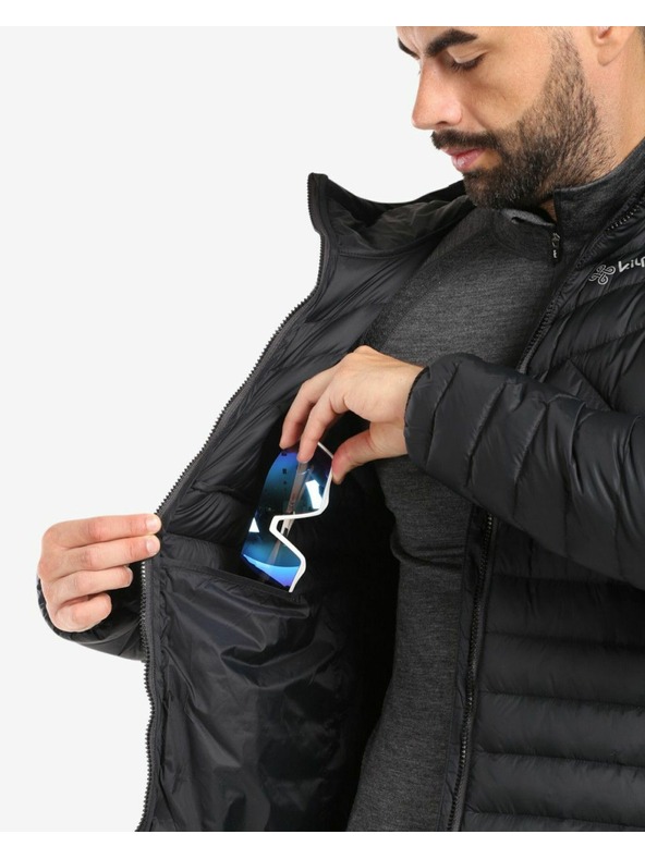 Kilpi Pánská péřová bunda Kilpi PYRAMIDEN-M Černá