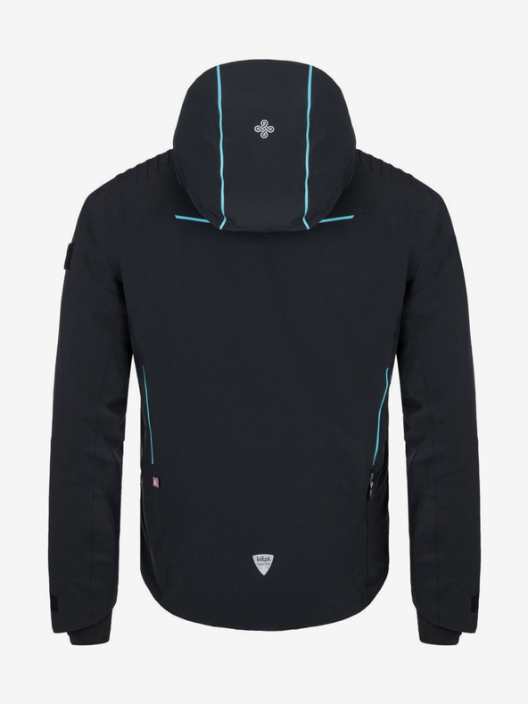 Kilpi Černá pánská lyžařská bunda Kilpi TEAM JACKET-M