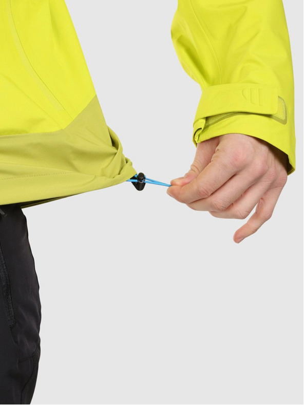 Kilpi Pánská hardshellová nepromokavá bunda Kilpi MAMBA-M Světle zelená