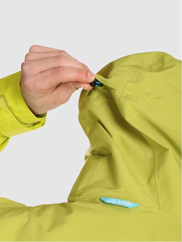 Kilpi Pánská hardshellová nepromokavá bunda Kilpi MAMBA-M Světle zelená