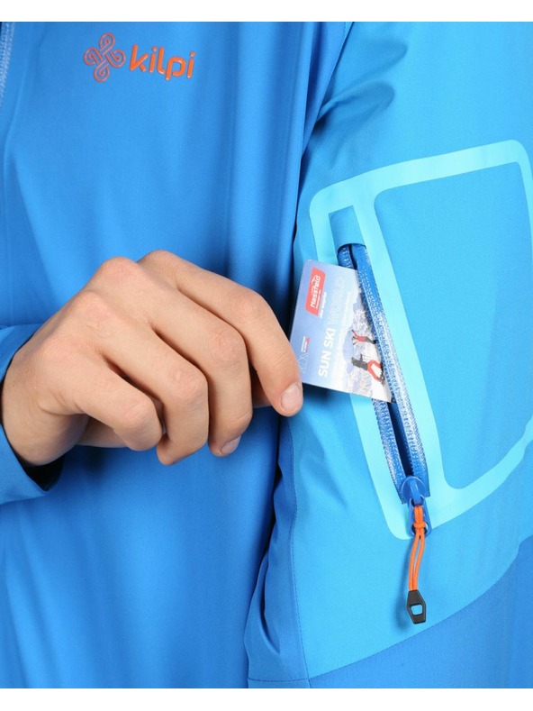 Kilpi Pánská hardshellová nepromokavá bunda Kilpi MAMBA-M Modrá