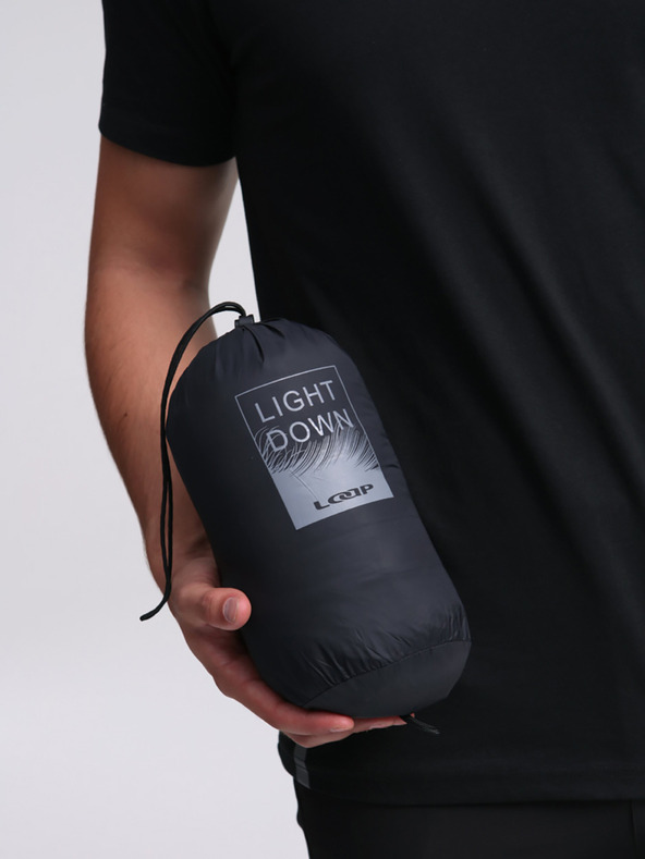 Loap Černá pánská péřová bunda LOAP IPALO