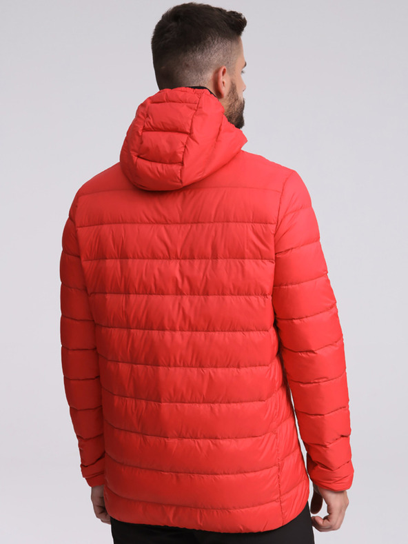 Loap Červená pánská péřová bunda LOAP IPALO