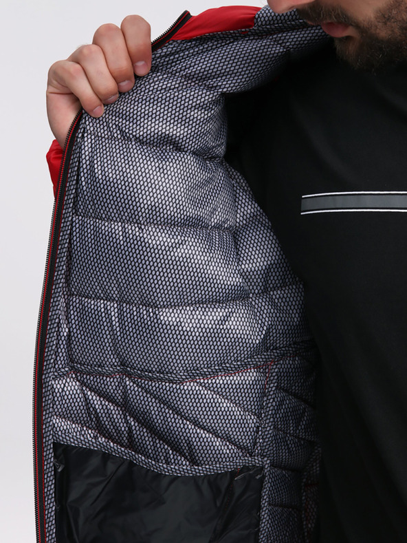 Loap Červená pánská péřová bunda LOAP IPALO