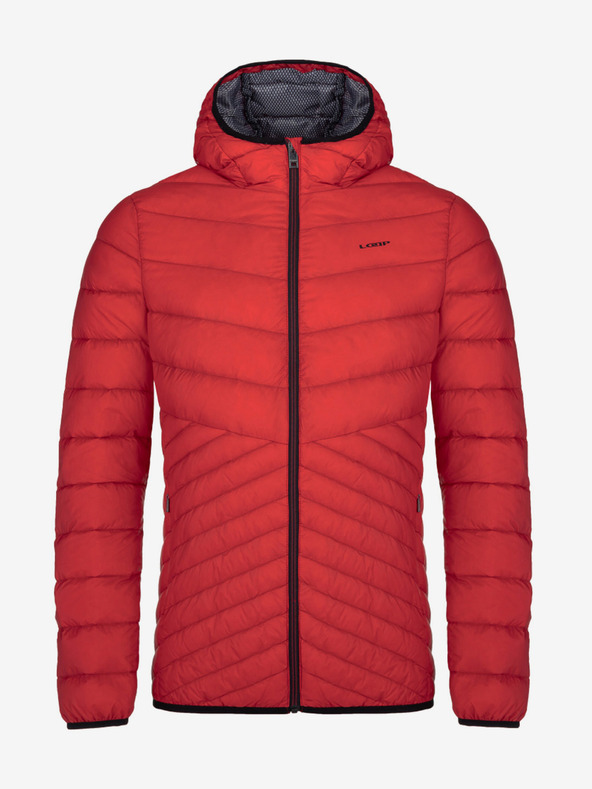 Loap Červená pánská péřová bunda LOAP IPALO