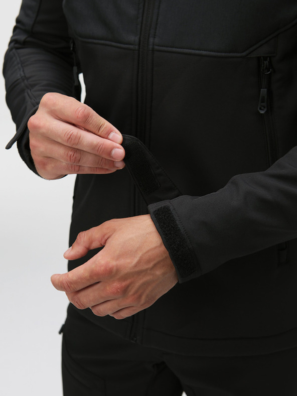 Loap Černá pánská softshellová bunda LOAP LUPP