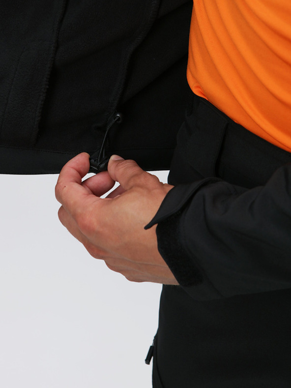 Loap Černá pánská softshellová bunda LOAP LUPP