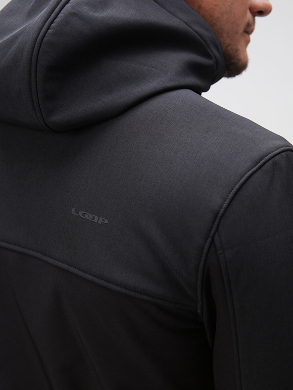 Loap Černá pánská softshellová bunda LOAP LUPP