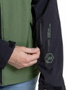 Meatfly Meatfly pánská softshell bunda Rasmussen Forest Green/Black | Černá | Velikost