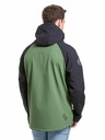 Meatfly Meatfly pánská softshell bunda Rasmussen Forest Green/Black | Černá | Velikost