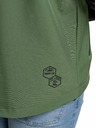 Meatfly Meatfly pánská softshell bunda Rasmussen Forest Green/Black | Černá | Velikost