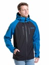 Meatfly Meatfly pánská softshell bunda Rasmussen Ocean Blue/Black | Černá | Velikost