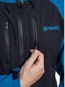 Meatfly Meatfly pánská softshell bunda Rasmussen Ocean Blue/Black | Černá | Velikost
