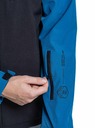 Meatfly Meatfly pánská softshell bunda Rasmussen Ocean Blue/Black | Černá | Velikost