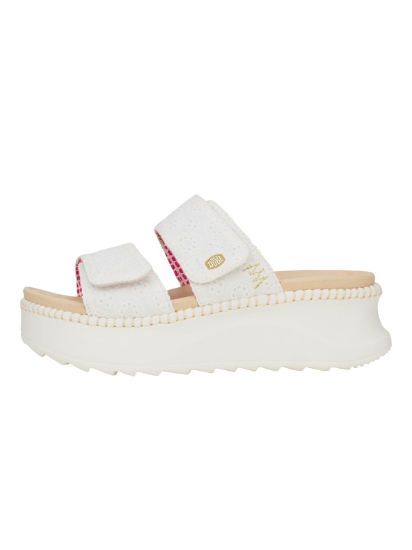 Hey Dude Dámské krémové pantofle Hey Dude