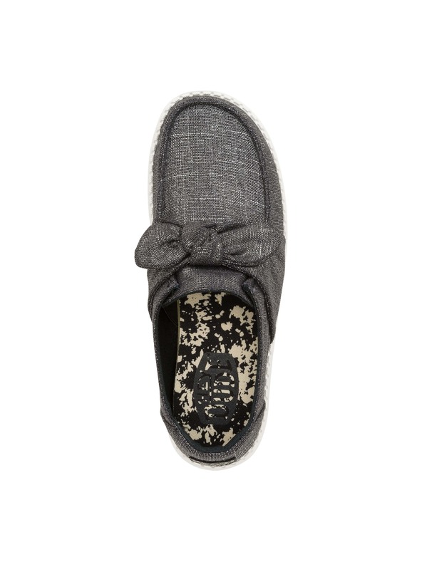 Hey Dude Dámské černé slip on tenisky Hey Dude