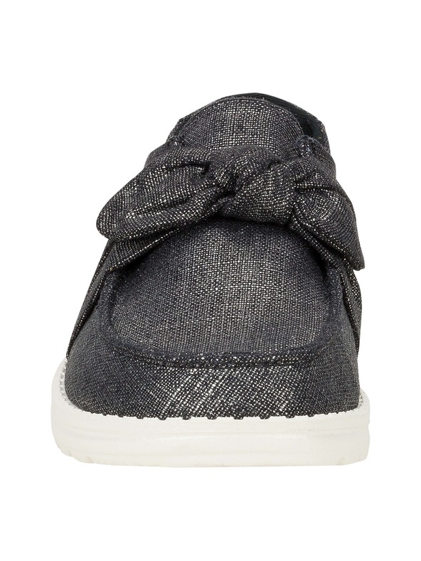 Hey Dude Dámské černé slip on tenisky Hey Dude