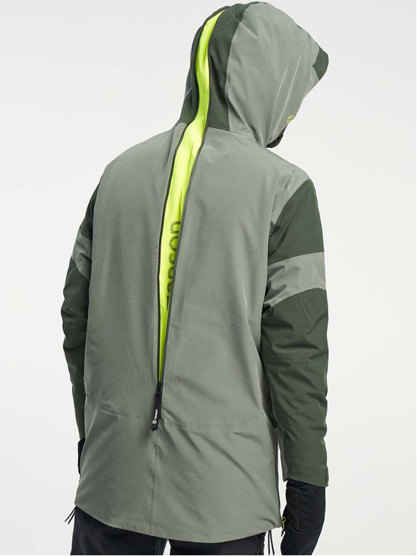 Tenson pánská lyžařská bunda TENSON Aerismo JackoRak M šedozelená