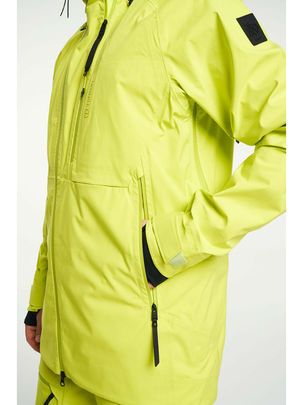 Tenson pánská lyžařská a skialpová membránová bunda TENSON Shibui Shell Jacket M světle žlutá