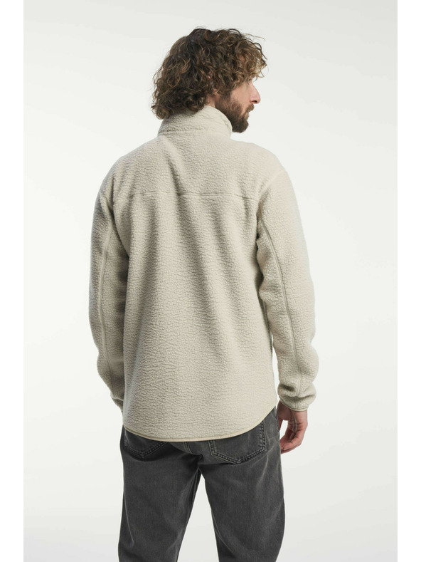 Tenson Pánská Fleecová Bunda Tenson Yoke Full Zip M Světle Béžová