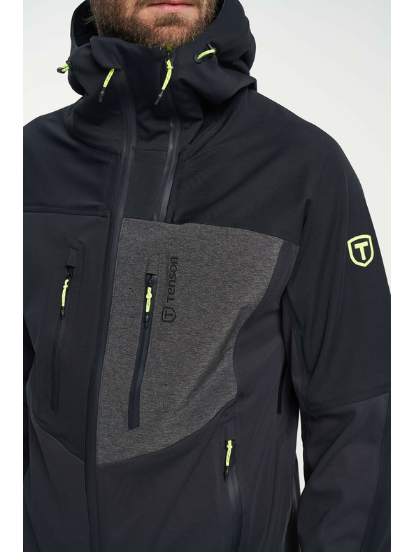 Tenson pánská skialpová softshellová bunda TENSON Touring Softshell M tmavě šedá