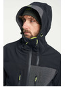 Tenson pánská skialpová softshellová bunda TENSON Touring Softshell M tmavě šedá