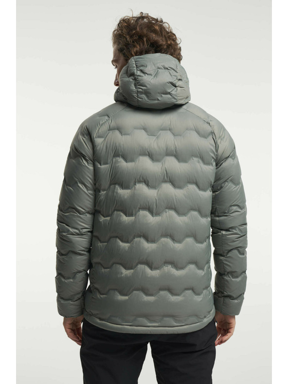 Tenson pánská péřová bunda TENSON Shibui Puffer Jacket M šedozelená