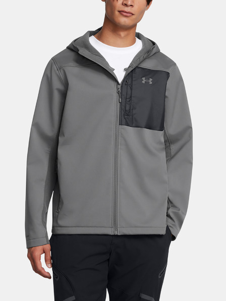 Under Armour Pánská bunda Under Armour SHIELD HOODED JACKET-GRY