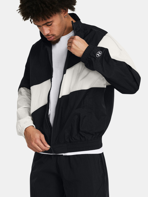 Under Armour Pánská bunda Under Armour UA Legacy Crinkle Jacket-BLK