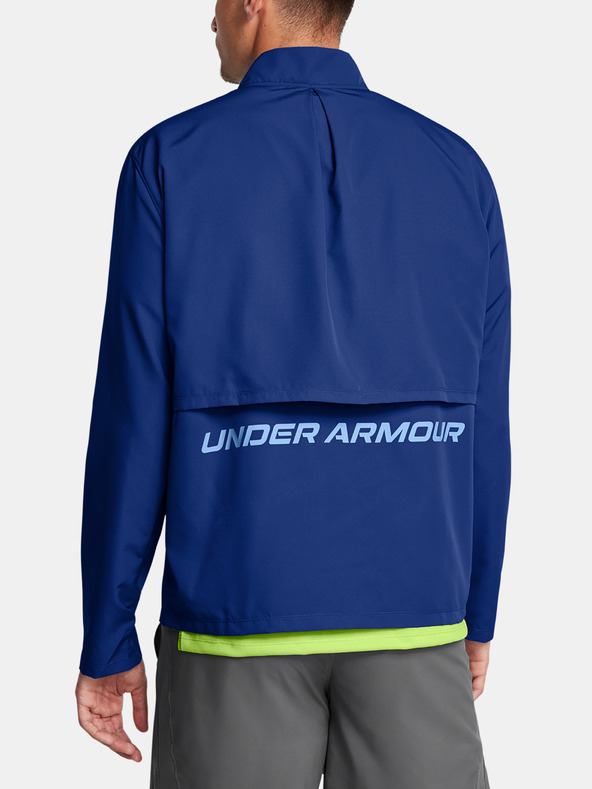 Under Armour Pánská bunda Under Armour UA Launch Jacket-BLU