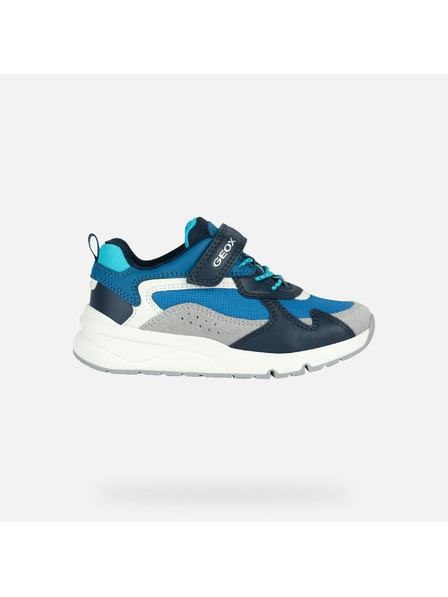 Geox Modré chlapecké tenisky Geox Rooner
