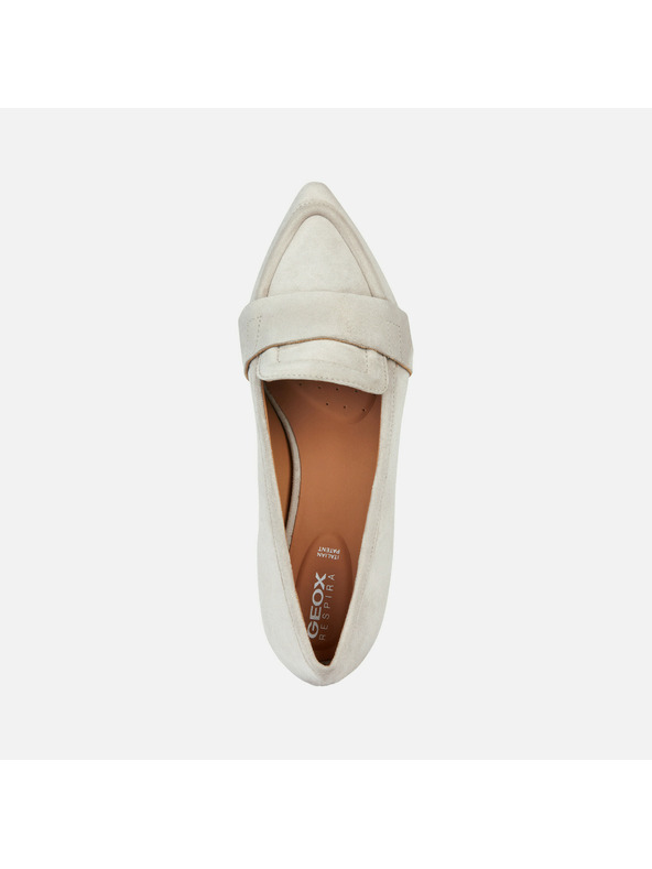 Geox Krémové dámské baleríny Geox Charyssa