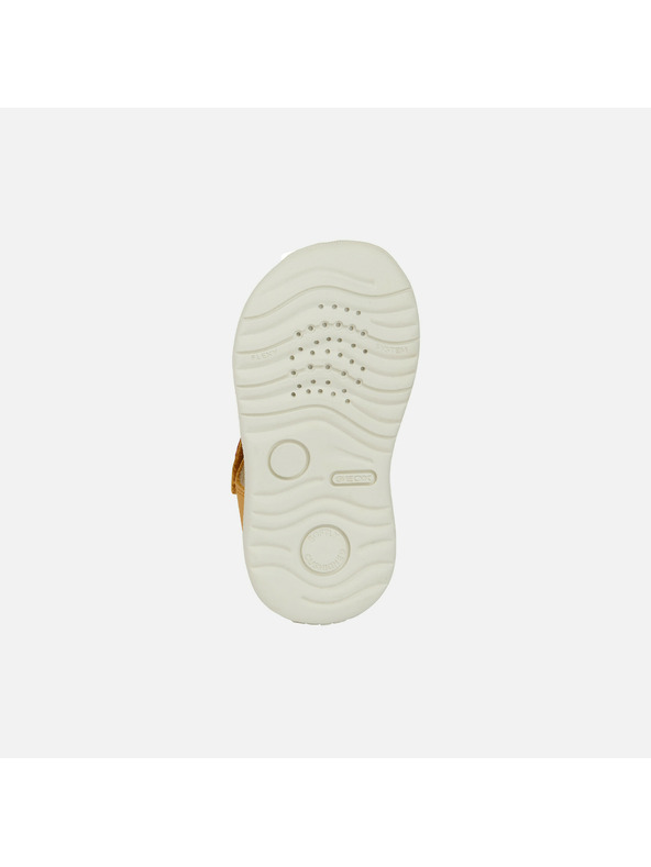 Geox Chlapci první kroky Geox Macchia Žlutá