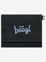 BAAGL  Černá peněženka Baagl Metallic Holo