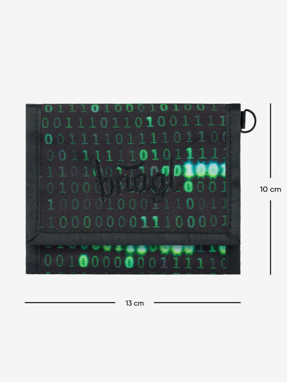BAAGL  Černá peněženka Baagl Numbers