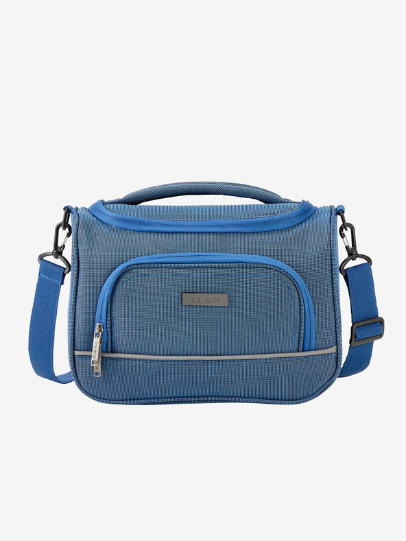 Travelite Modrý kosmetický kufřík Travelite Story Beauty case