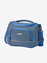 Travelite Modrý kosmetický kufřík Travelite Story Beauty case