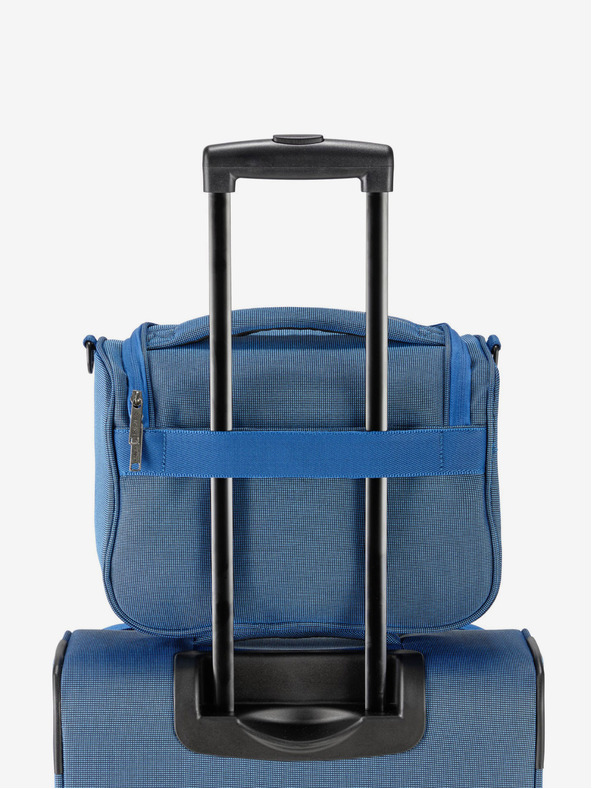 Travelite Modrý kosmetický kufřík Travelite Story Beauty case