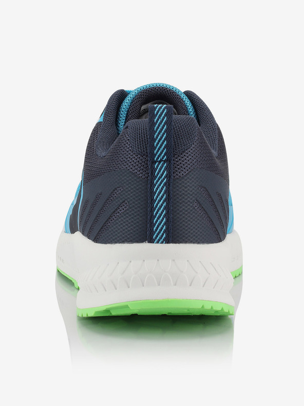 ALPINE PRO Sportovní běžecká obuv s antibakteriální stélkou ALPINE PRO NAREME neon atomic blue