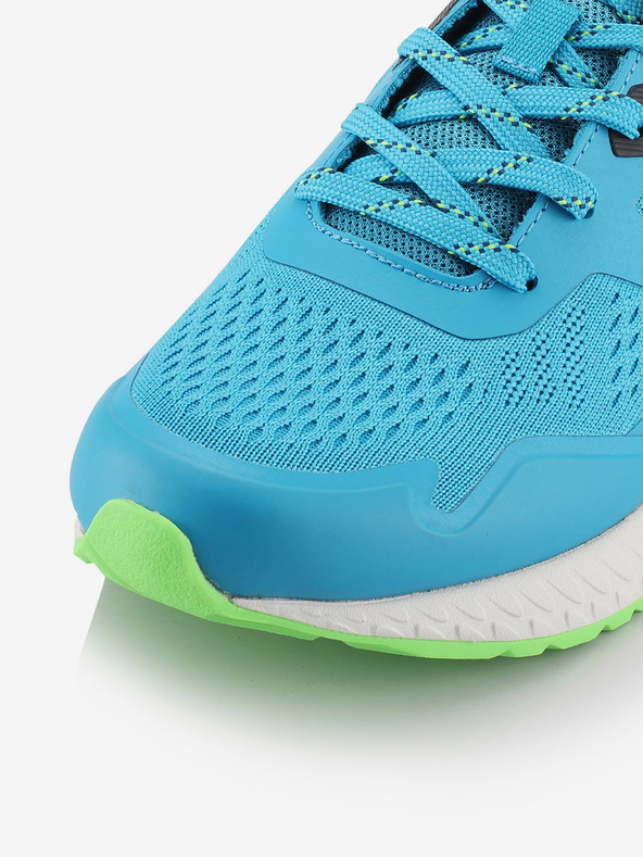 ALPINE PRO Sportovní běžecká obuv s antibakteriální stélkou ALPINE PRO NAREME neon atomic blue