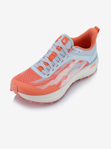 ALPINE PRO Běžecká obuv s antibakteriální stélkou ALPINE PRO GESE neon salmon