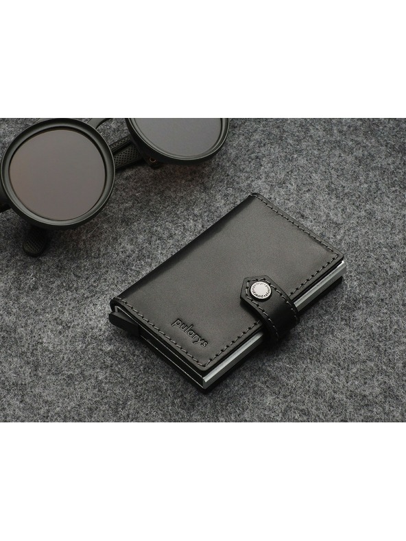 Pularys Pularys pánská kožená peněženka Easy černá 210314101