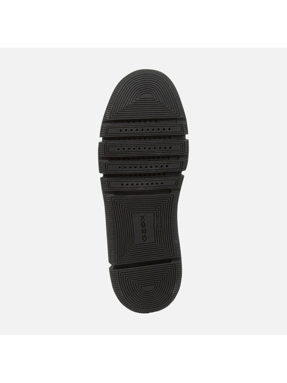 Geox Tmavě hnědé pánské mokasíny Geox Adacter M Wide