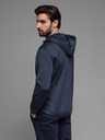 Ombre Clothing Pánská lehká barevná sportovní bunda s fleecem Ombre Clothing
