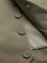 Ombre Clothing Pánská strukturovaná pletená vesta na míru s klopami Ombre Clothing