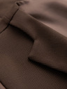 Ombre Clothing Pánská strukturovaná pletená vesta na míru s klopami Ombre Clothing