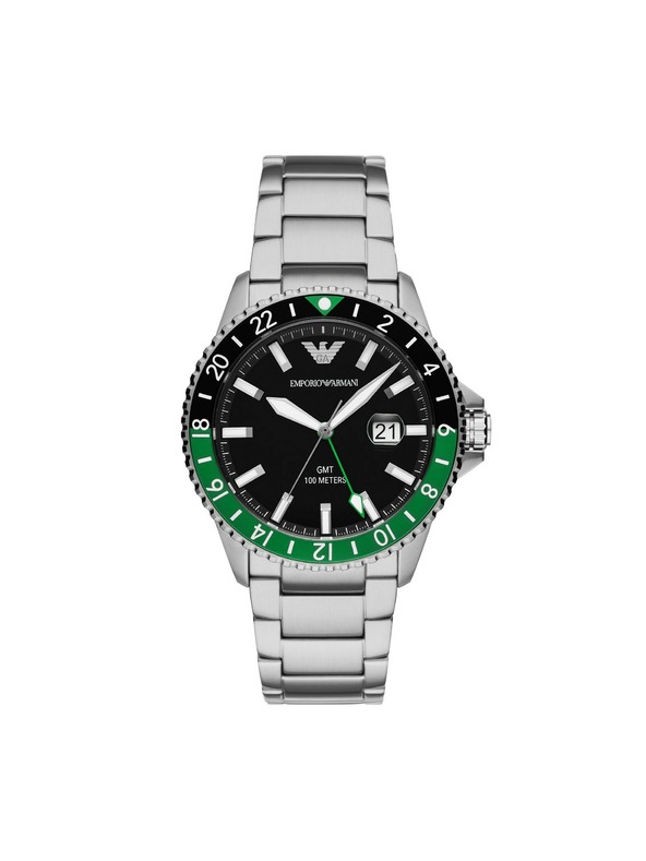 Emporio Armani Pánské kulaté hodinky Emporio Armani WORLD EXPLORER AR11589